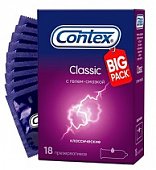 Contex (Контекс) презервативы Classic 18шт, Рекитт Бенкизер Хелскэр Интернешнл Лтд.